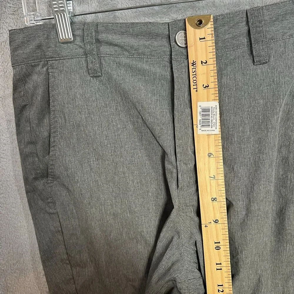 Free Fly Shorts Mens 30 Chino Athletic‎ Stretch Hybrid Flat Front Golf HIking